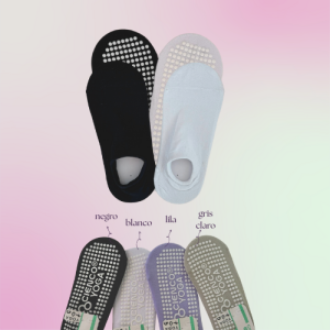 calcetas antideslizantes short (x12 unidades)